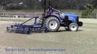 Premier Pro Groomer digging a compacted surface | Arena Drags