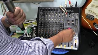 Mixer Mackie Profx12 - Kết Nối Bộ Reverb Rời BoxV8s - Giá Cả Bộ 4000k Zalo 0902536313