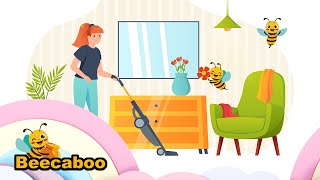 Clean up the room | Kids song | Clean Up Song | Kids Song for Tidying Up | Nursery Rhymes | Beecaboo