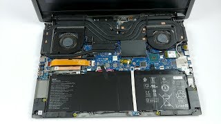 Acer ConceptD 9 (CN917-71) - disassembly and upgrade options