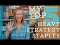 MY TOP 5 Heavy Weight Strategy Staples | Must Have Games for Your Collection