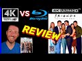 FRIENDS 30th Anniversary Complete TV Series 4K UltraHD vs Blu Ray Image Comparison Review & Unboxing