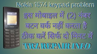 Nokia TA-1575 2-Key Repair, Replacing the Keypad, TRZREPAIRINFO