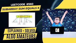 Subarray Sum Equals K || Array || PrefixSum || Leetcode -560