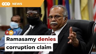 Ramasamy denies corruption claim as chairman of Penang Hindu Endowments Board