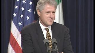 Pres. Clinton's News Conference w/ Pres. Obasanjo (1999)