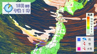 秋田は暴風警報に洪水・雷・融雪・なだれ注意報⁉よくわがんね天気を徹底解説【秋田弁天気予報】