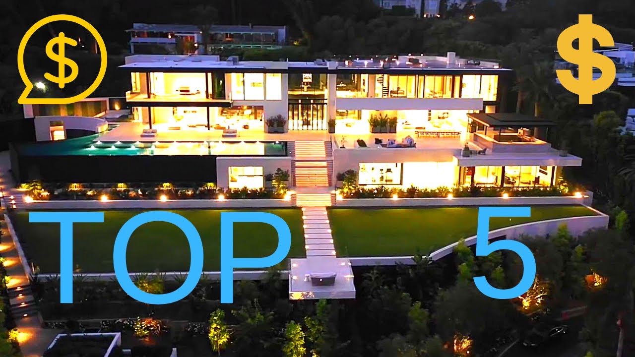 TOP 5 Most EXPENSIVE California Homes! - YouTube