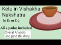 Ketu in Vishakha Nakshatra in D1 or D9 with all 4 padas