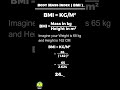 BMI Body Mass Index#bmi #bscnursing#bmicalculator #medical#bodybuilding #diet #students#nursingguru