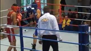 Petru Ursu (Blue) v Davey Van Hattem (Red) HSK Box Cup 2012