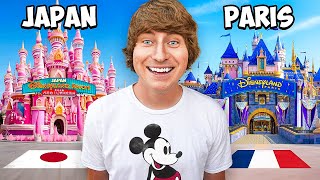 I Went To Every Disney Land In 100 Hours