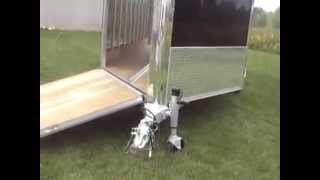 TRITON PRESTIGE PR147 ALL ALUMINUM INLINE SNOWMOBILE ATV TRAILER DRIVE IN AND DRIVE OUT