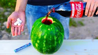 5 CRAZY TRICKS WITH WATERMELON