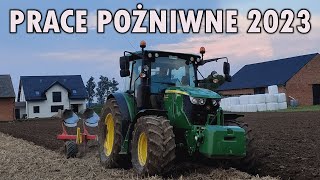 Prace pożniwne 2023 🔥 Oporowa orka 🔥 John Deere 6115RC w akcji i Pöttinger Servo 25 w akcji!