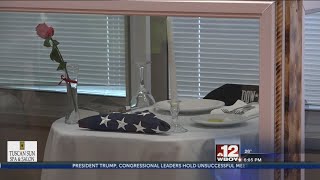 "Missing Man Table" dedication held at Clarksburg VA Hospital