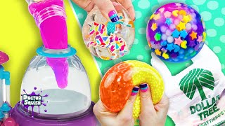 Making Squishies from DOLLAR TREE Ingredients! DIY Stress Toys