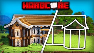 I Built the ULTIMATE Survival Base in Hardcore Minecraft