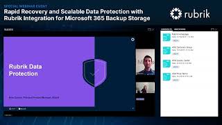 Rapid Recovery and Scalable Data Protection with Rubrik Integration for Microsoft 365 Backup Storage