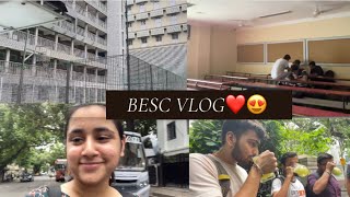 BESC Vlog ❤️⚡️ | ND Vlogs #college #bhawanipur #vlogs