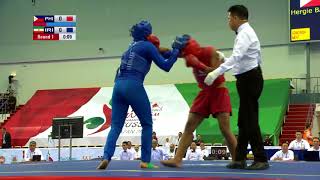 14th WWC - Women's Sanda 70kg Final - Hergie BACYADAN (PHI) vs Maryam HASHEMIFOROUD (IRI)