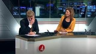 BLOOPER: Sportankaret gör bort sig... igen! - Nyhetsmorgon (TV4)