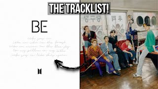 BTS 'BE' ALBUM TRACKLIST [THEY TEASED THEM BEFORE!!]
