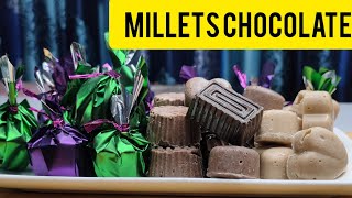 Millets Chocolate I मिलेट्स की चाकलेट I Healthy Chocolate recipe I BYB Cooking