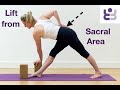 Lift the Sacral Area - Intermediate Iyengar Yoga