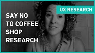 UX Research Tips: Why you should avoid coffee shop or guerilla usability tests