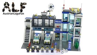 Lego City 7498 Police Station - Lego Speed Build Review