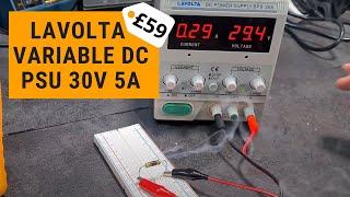 Lavolta Variable DC Power Supply 30V 5A - Unboxing \u0026 Testing Cheapest Amazon PSU