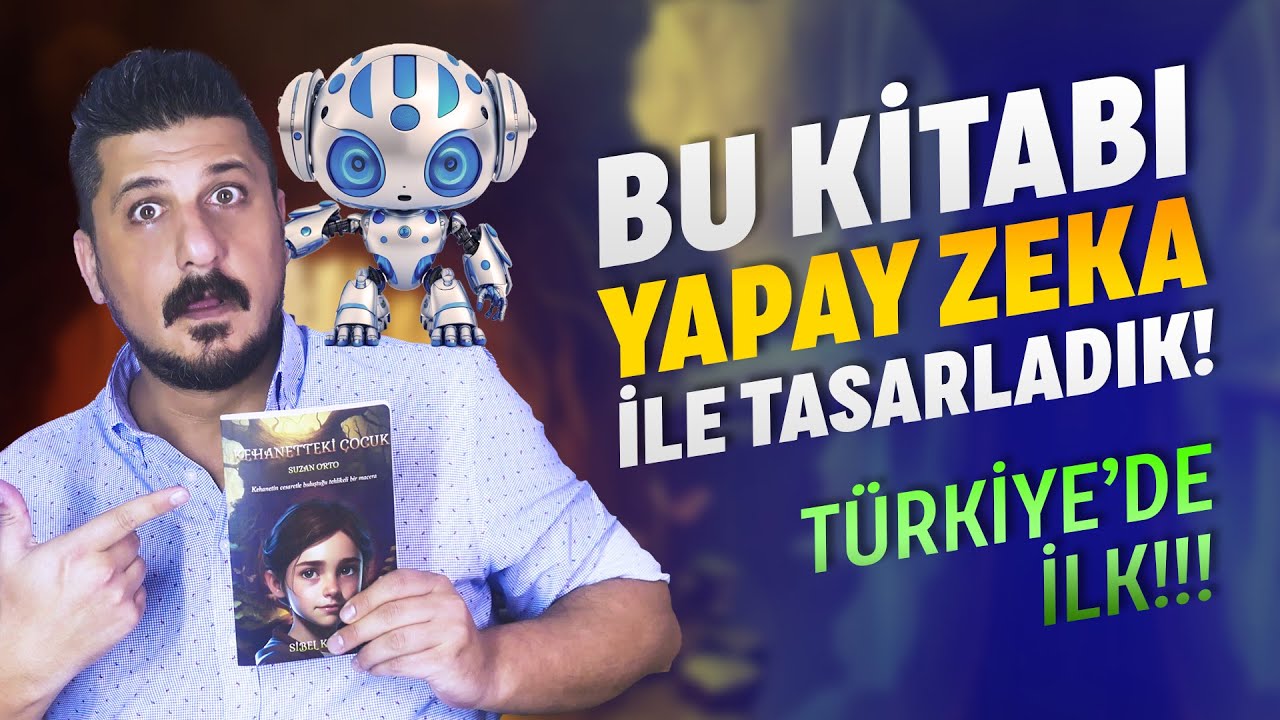 YAPAY ZEKA İLE KİTAP KAPAĞI TASARIMI YAP PARA KAZAN 💥 - YouTube