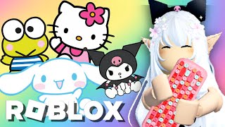 PLAYING SANRIO OBBIES IN ROBLOX!