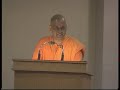 swami atmashraddhananada ji speaking at vsc inaugural 2007