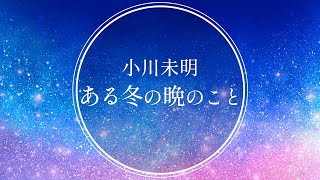 おやすみ朗読】小川未明「ある冬の晩のこと」【睡眠導入・作業BGMに】