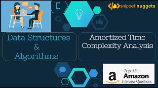 DSA Basics: Amortized Time Complexity Analysis with example