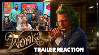 WONKA Official Trailer REACTIONS!! | Candy Funhouse's Excitement is Off the Charts