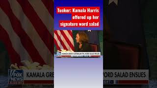 Tucker laughs at Kamala Harris’ latest blunder #shorts