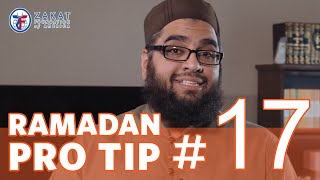 Ramadan Pro Tip #17 (Make a Schedule) with Abdul Nasir Jangda