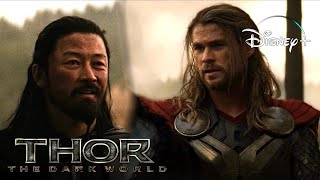 Thor: The Dark World | Thor Speaks With Hogun Scene | Disney+ [2013]