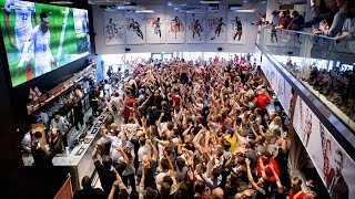 Ashton Gate Erupts For Euro 2016 England Game