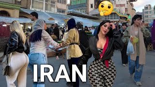 🇮🇷The most crowded bazaar in Tehran Iran walking tour 4k 2025