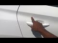 How to open a stuck door on a Hyundai or Kia ? Need to open to replace lock Actuator￼?