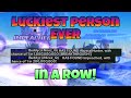 🍀LUCKIEST PERSON in the HISTORY「 Sol's RNG 🌌」 ┃ 1 in 200 QUADRILLION