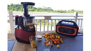 Can Aguei portable power station power a juicer?