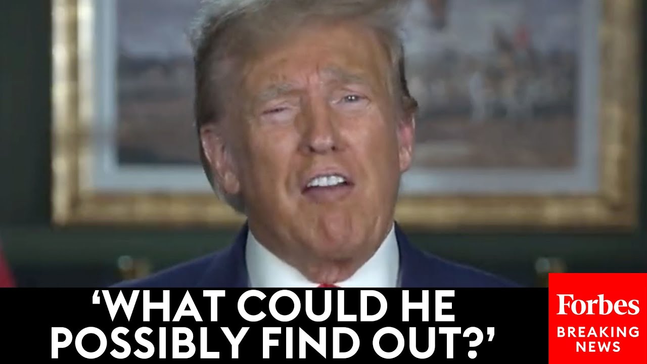 BREAKING NEWS: Trump Reacts To Reports That FBI Got Access To His ...