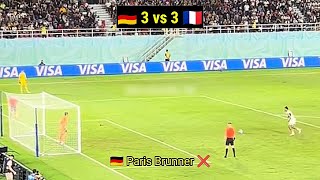 Germany U-17 vs France U-17 | Full Penalty Shootout | FIFA U-17 World Cup Final 🇩🇪🇫🇷