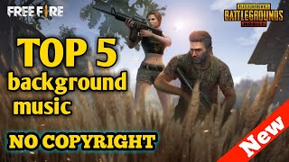 Top 5 VIRAL free fire Background Song New Bgmi [ Copyright Free Songs New]