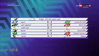 مساء ONTime - نتائج الأسبوع الـ 18 من الدوري المصري الممتاز